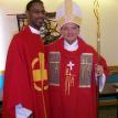 Dom Robert with Fr. James