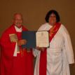 Dom Robert and Deacon Sherie