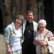Trish, Br. Jeffrey (Chad), O.SS.T., and Auntie Mary